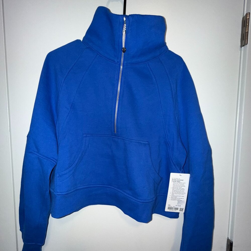 Scuba Half-Zip Funnel Neck